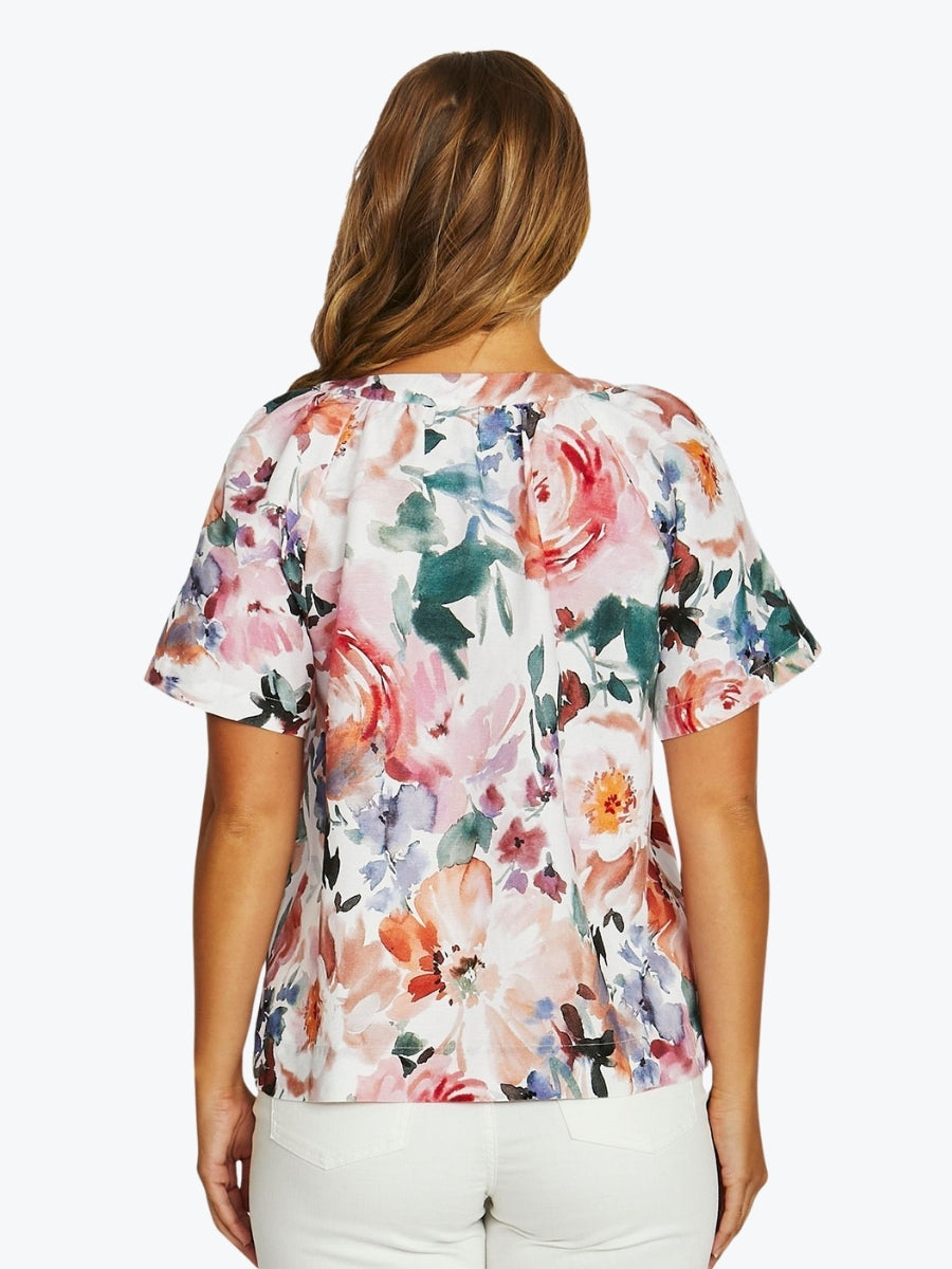 Jump Sunset Flora Top | Multi