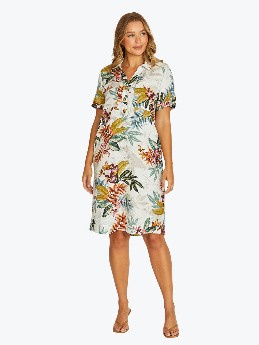 Jump Tahiti Dress | Multi