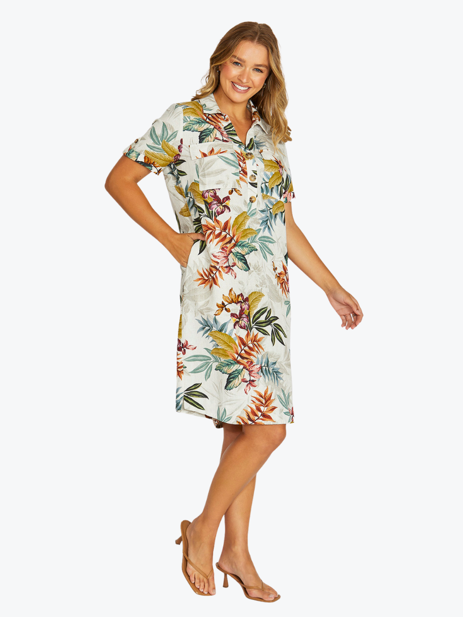 Jump Tahiti Dress | Multi