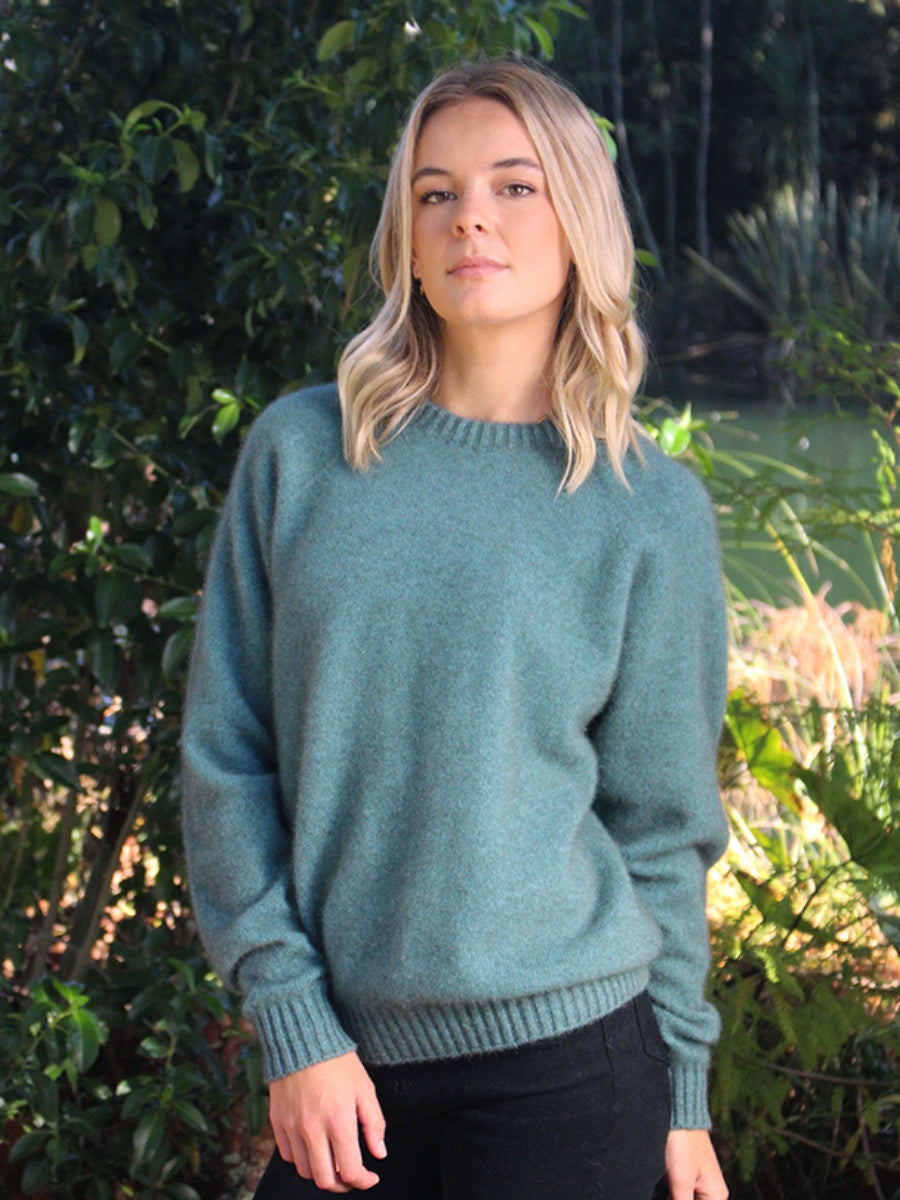 Lothlorian Crew Knit 9936 in Sage