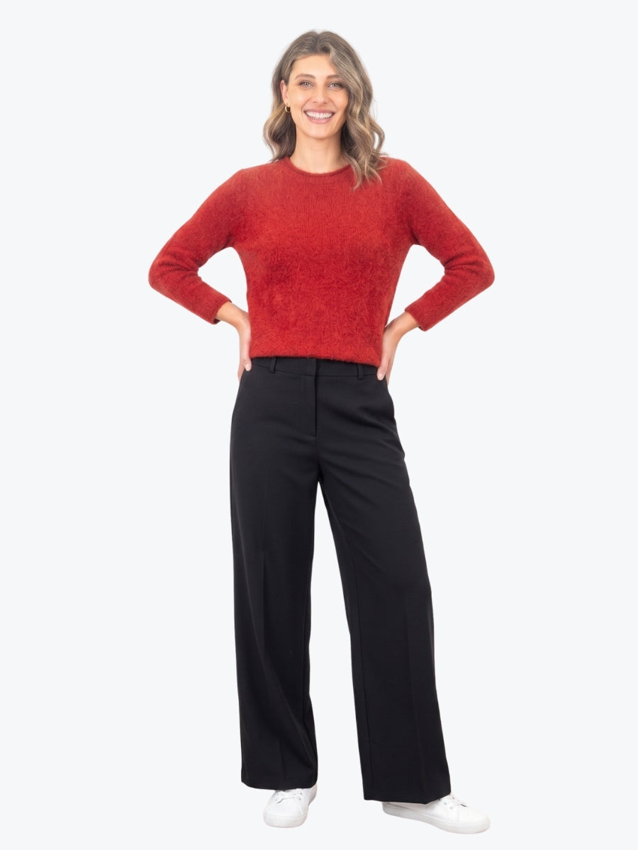 Maglia Merino Angora Pullover | Cardinal