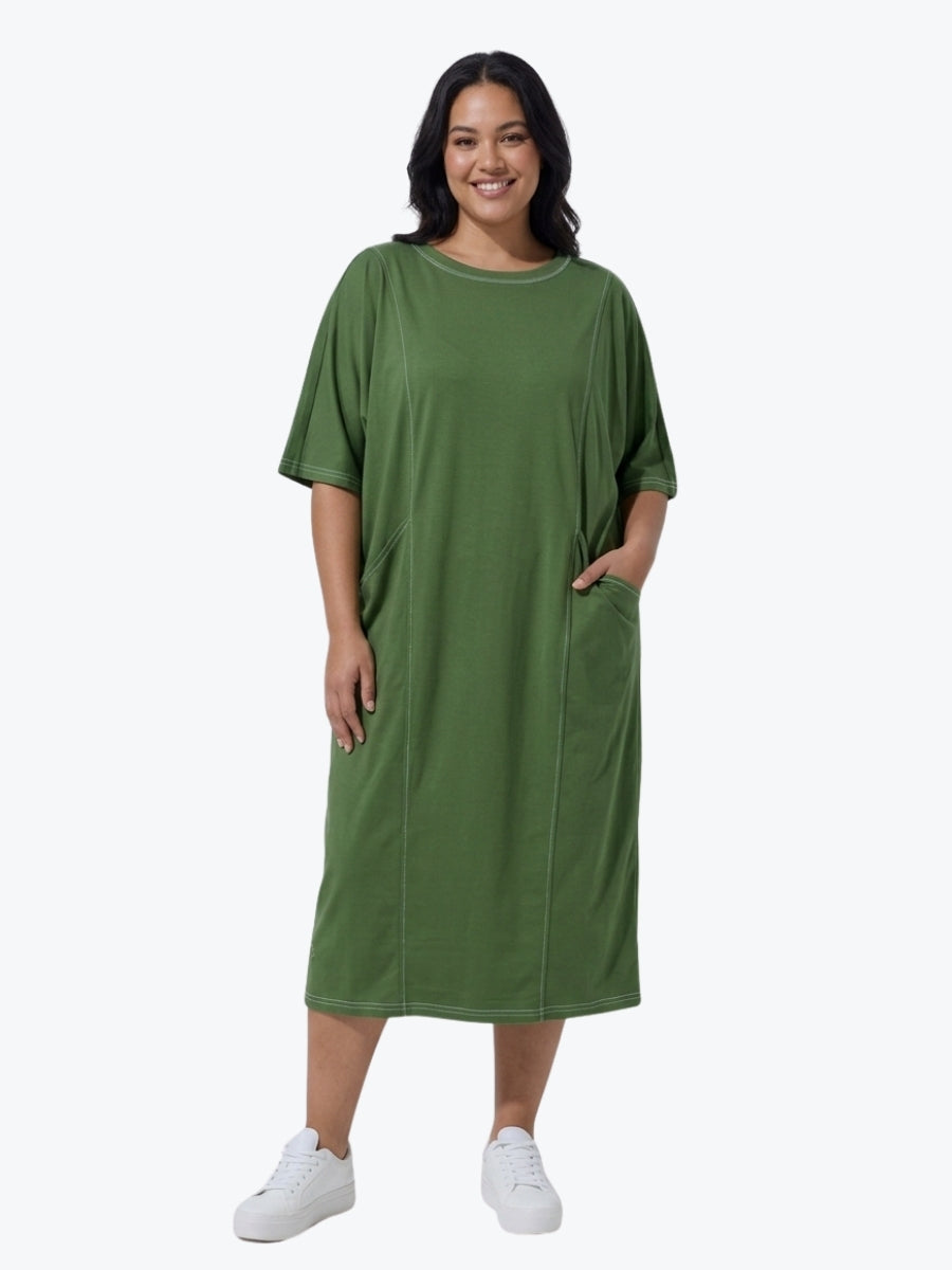 Marco Polo Cocoon Dress | Nature