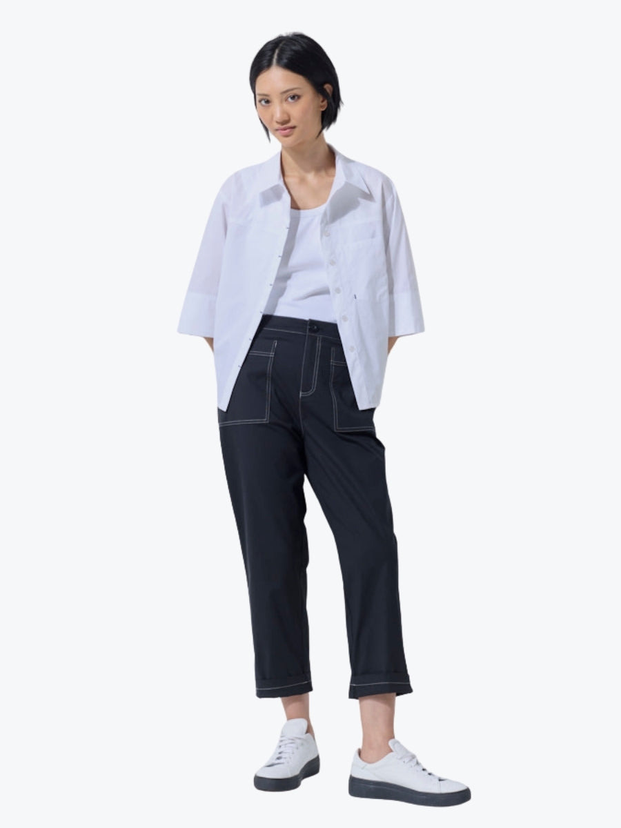 Marco Polo Essential Slim Leg Pant | Black