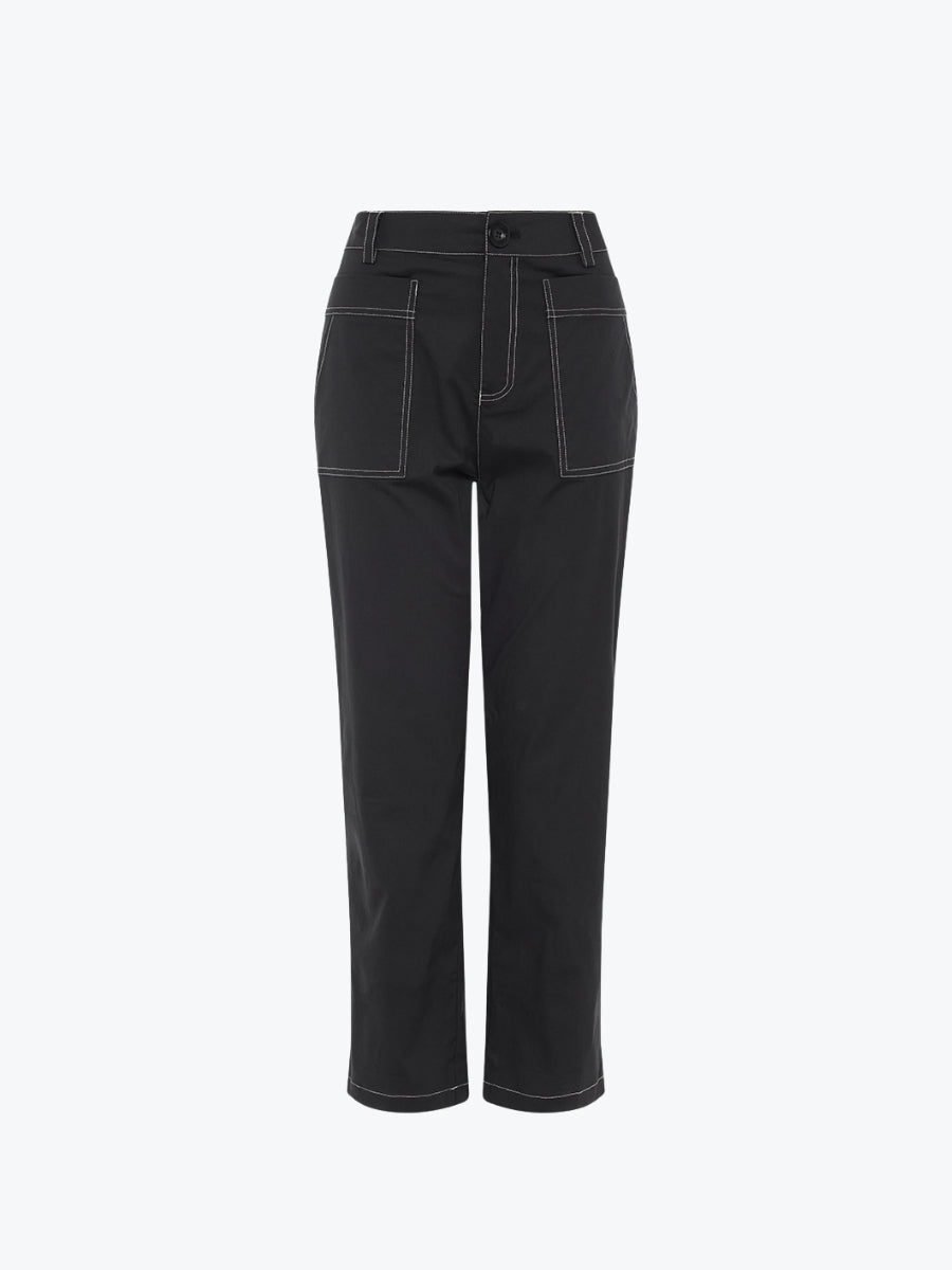 Marco Polo Essential Slim Leg Pant | Black
