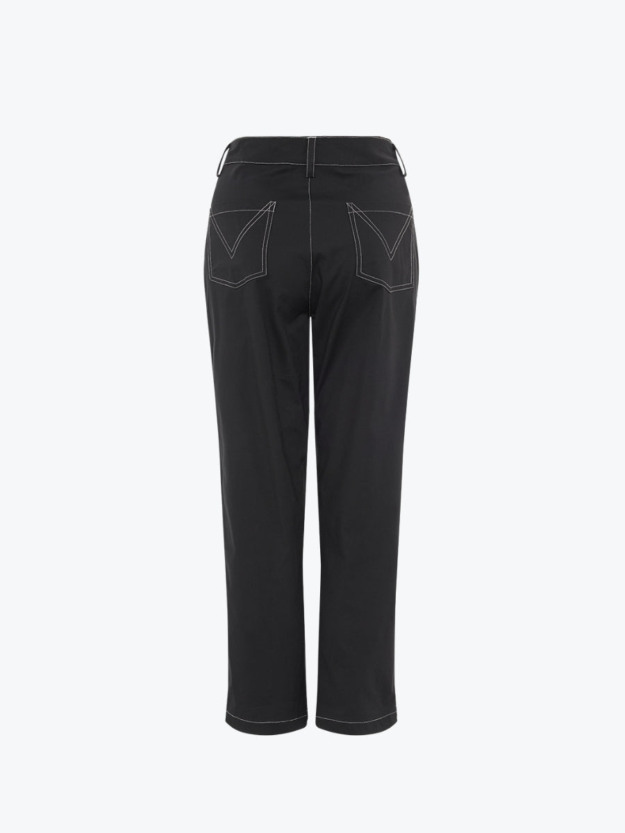 Marco Polo Essential Slim Leg Pant | Black