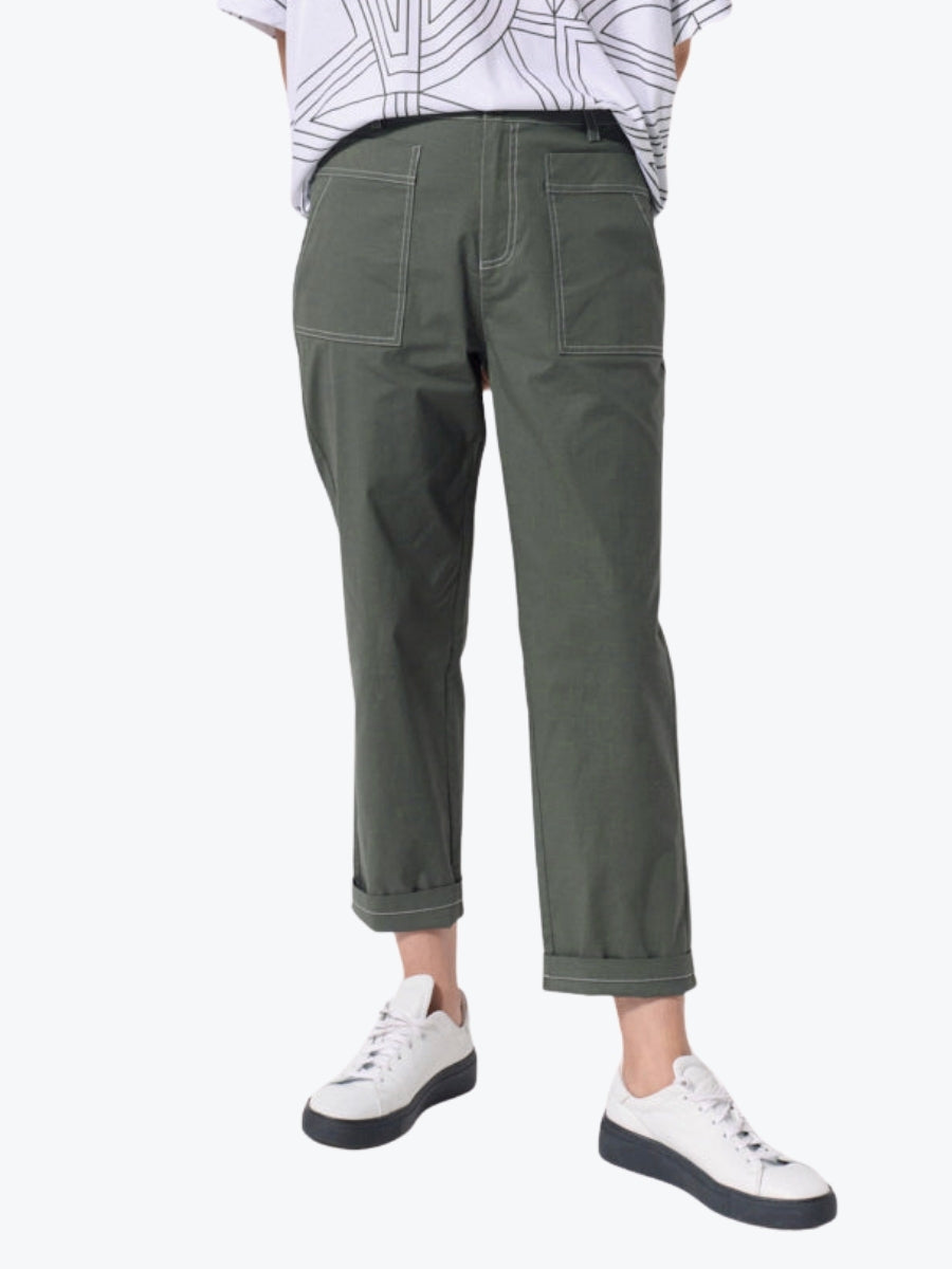 Marco Polo Essential Slim Leg Pant | Khaki