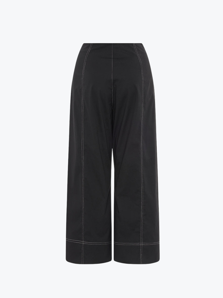 Marco Polo Essential Wide Leg Pant | Black