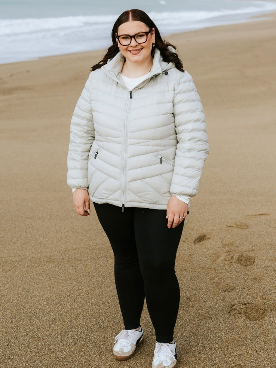 Moke Cushla Jacket | Silver