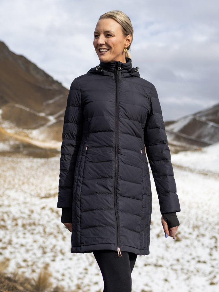 Moke Sydney Puffer Down Coat | Black