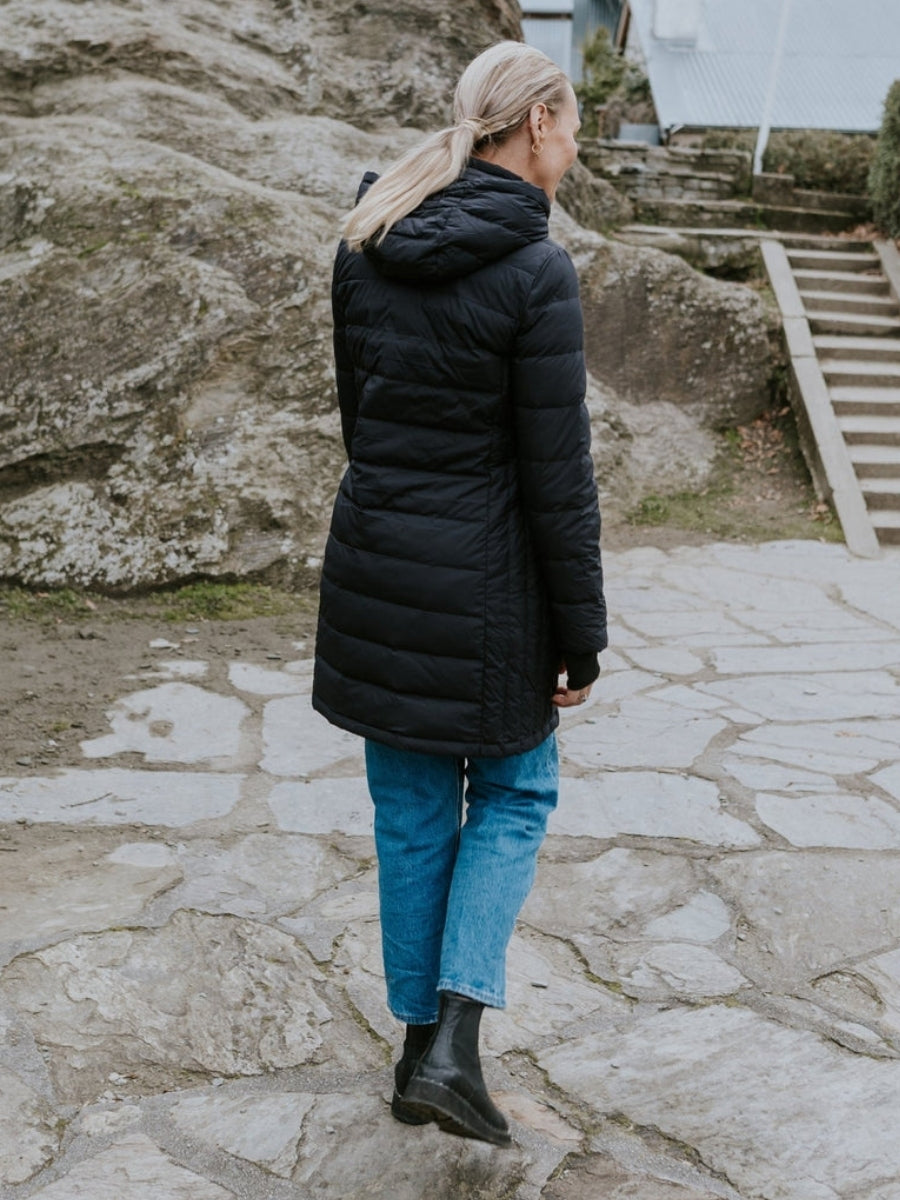 Moke Sydney Puffer Down Coat | Black