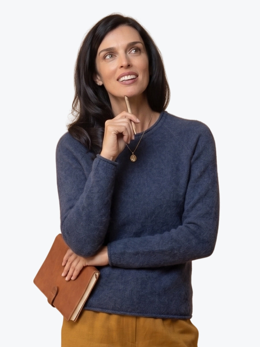 Noble Wilde Rutland Raglan Crew | Neptune