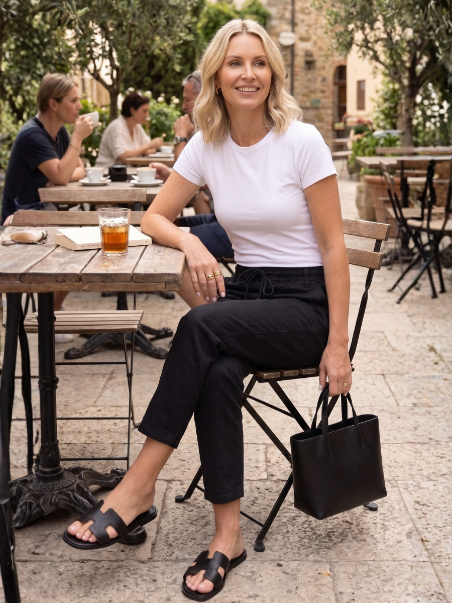 Renoma Sara Jogger | Black