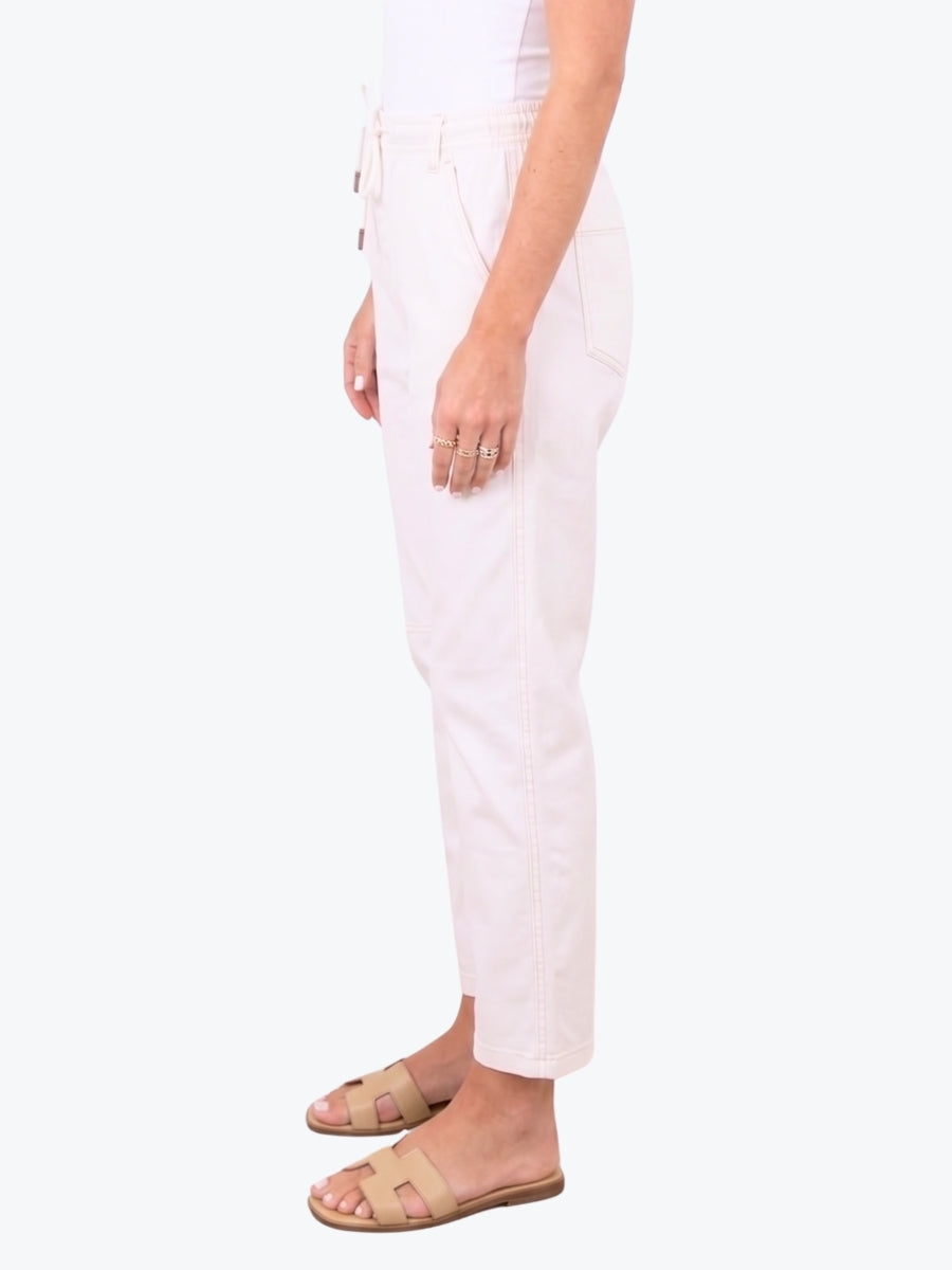 Renoma Sara Jogger | White