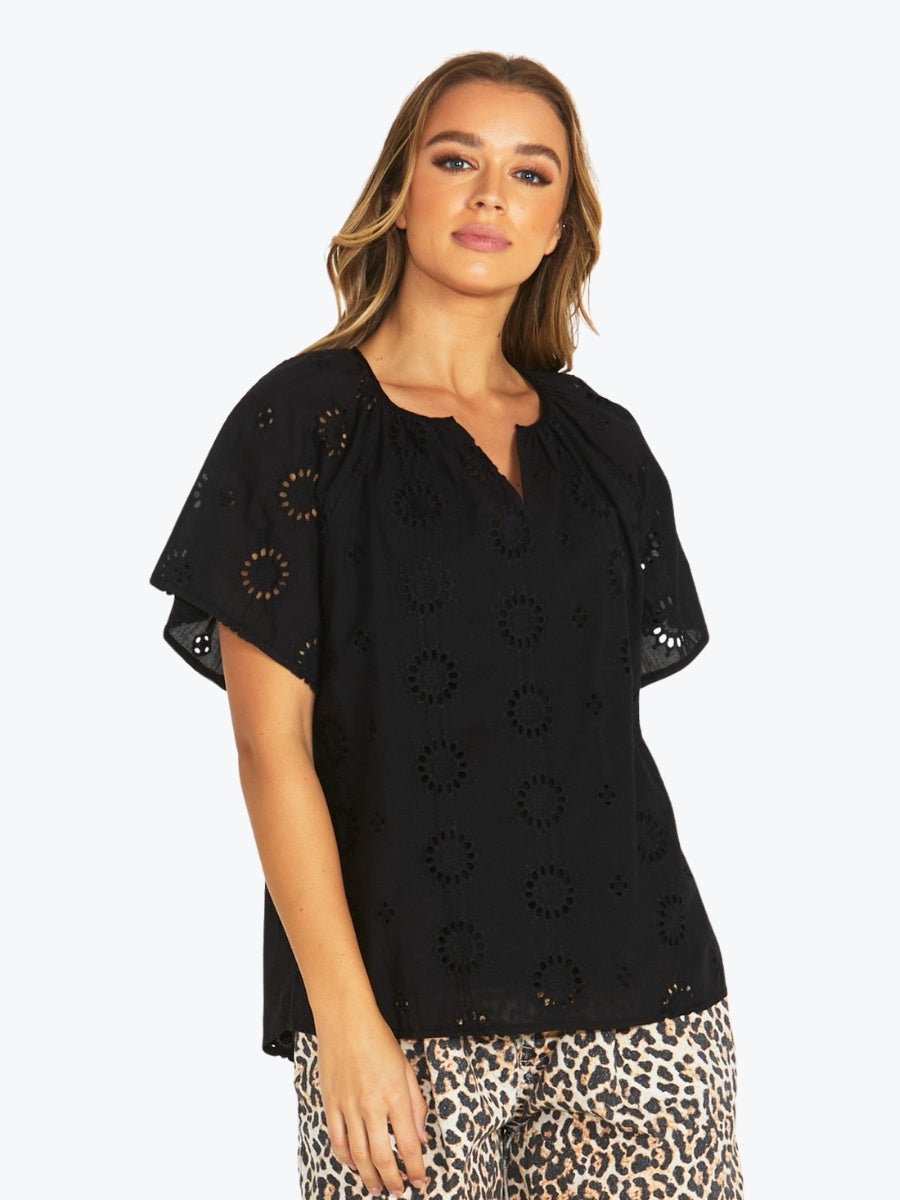 SASS Kirby Top black