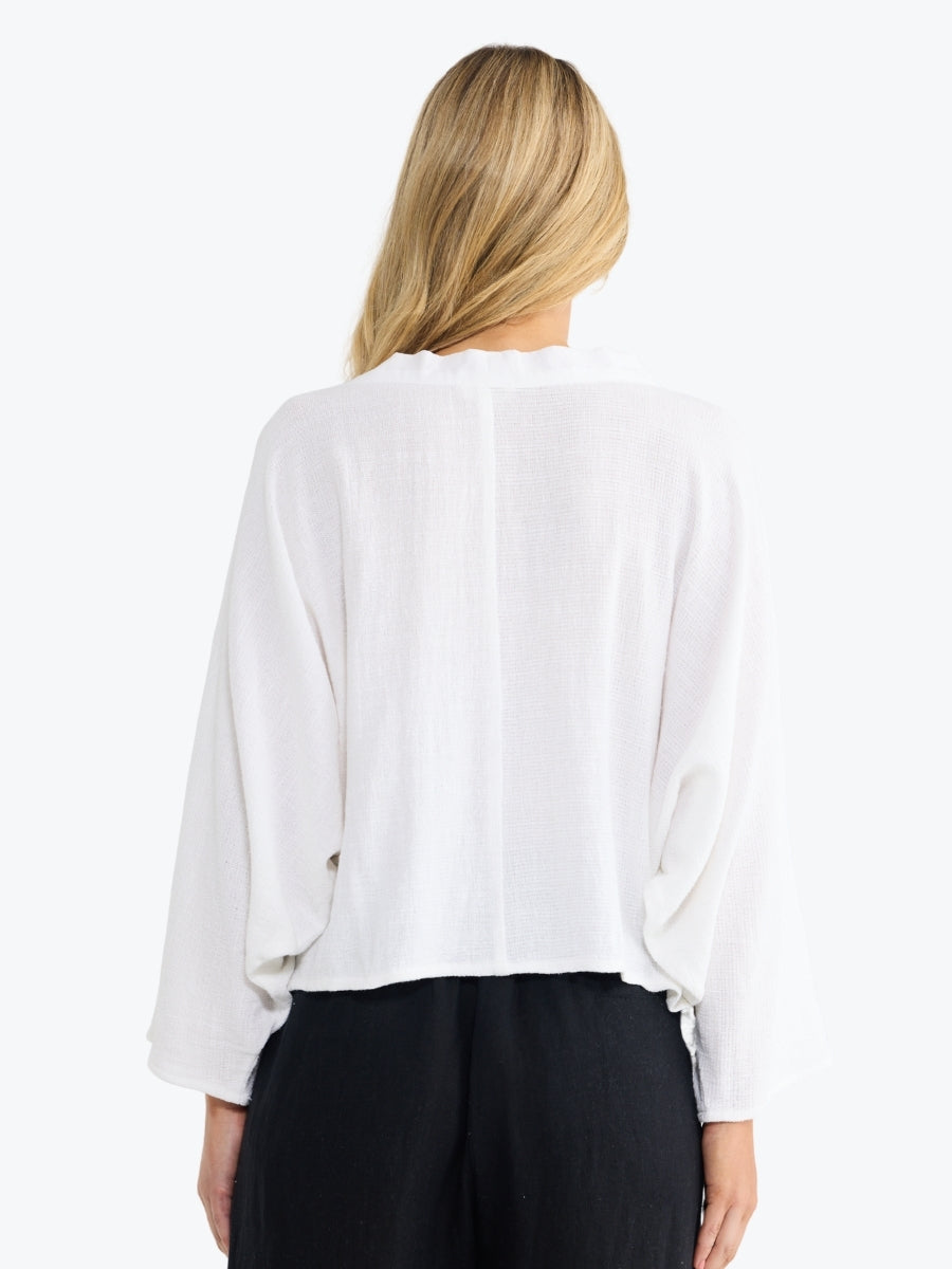The Shanty Giorgio Overshirt | White