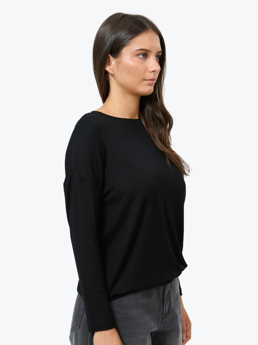 Stella + Gemma Brittany Top | Black