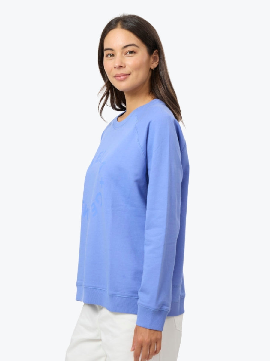 Stella + Gemma Classic Sweat | Midnight Iris Rotation