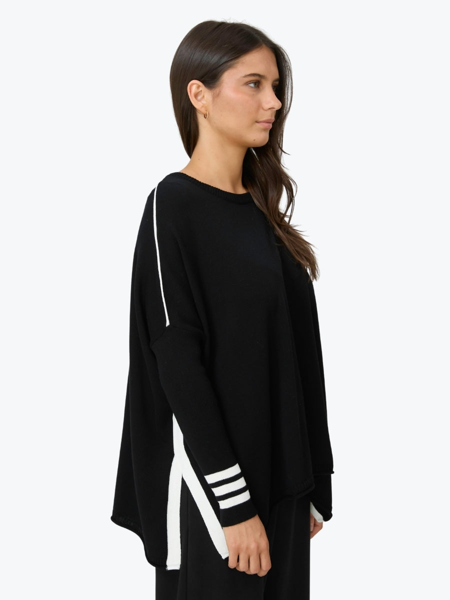 Stella + Gemma Farah Knit | Black/Milk