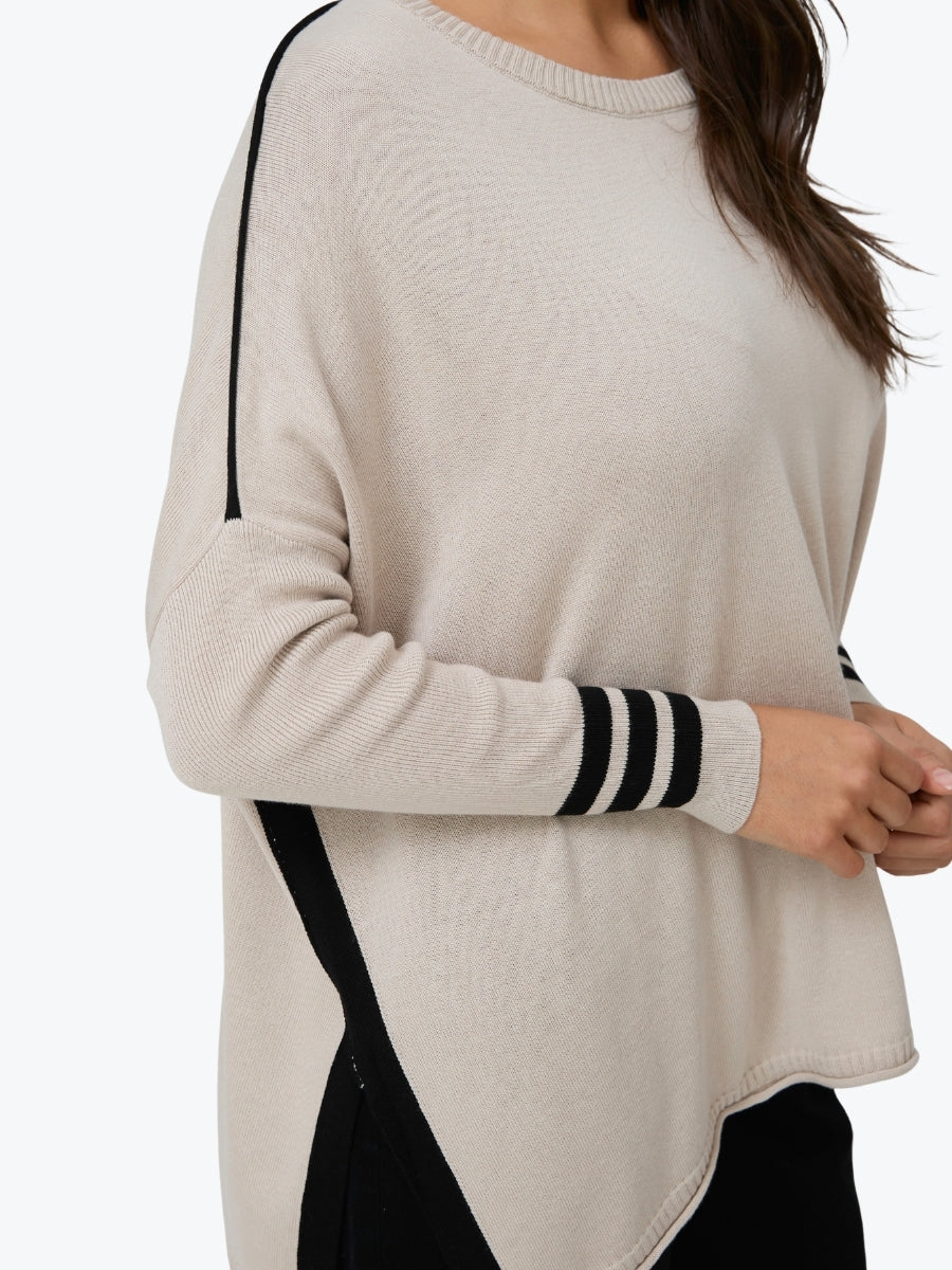 Stella + Gemma Farah Knit | Natural/Black