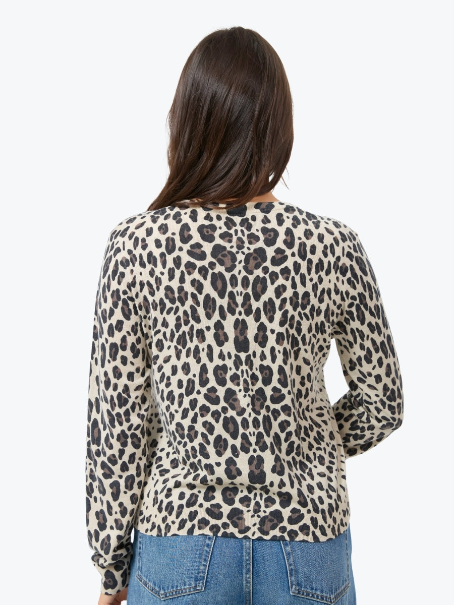 Stella + Gemma Jackie Knit Cardigan | Leopard