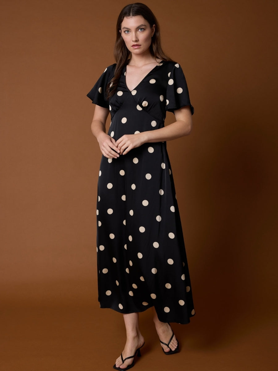 Stella + Gemma Lola Dress | Large Polka Dot