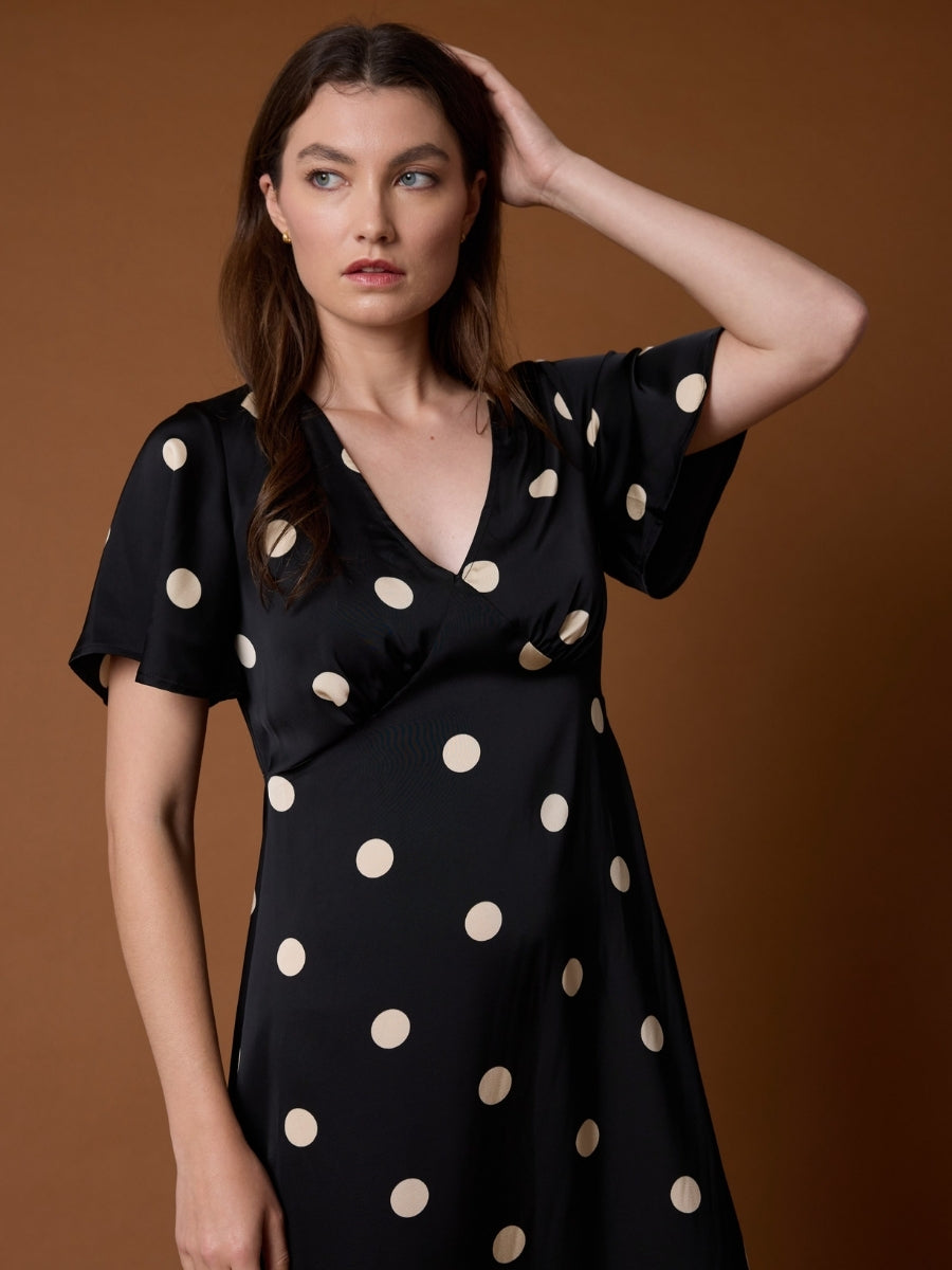 Stella + Gemma Lola Dress | Large Polka Dot