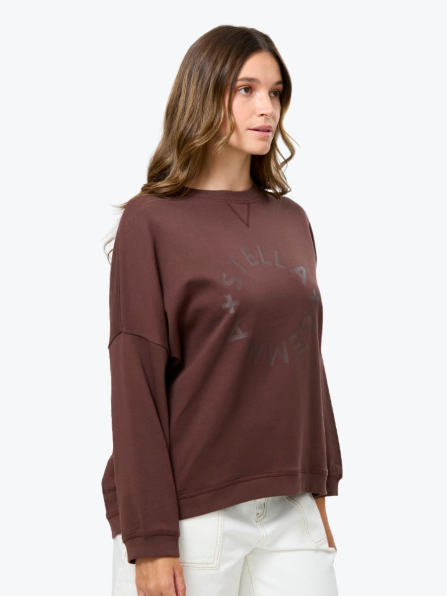 Stella + Gemma Newport Sweatshirt | Chocolate