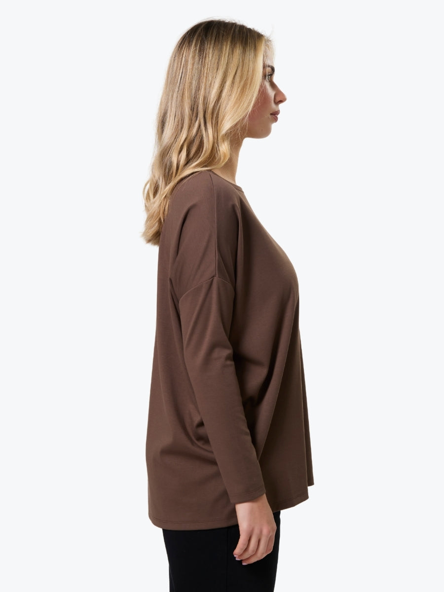 Stella + Gemma Robin Top | Espresso