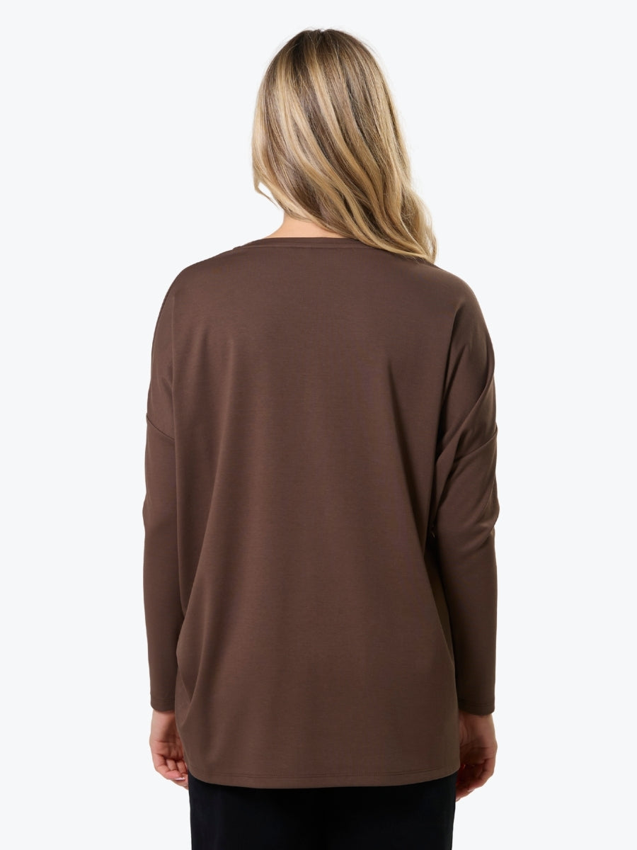 Stella + Gemma Robin Top | Espresso