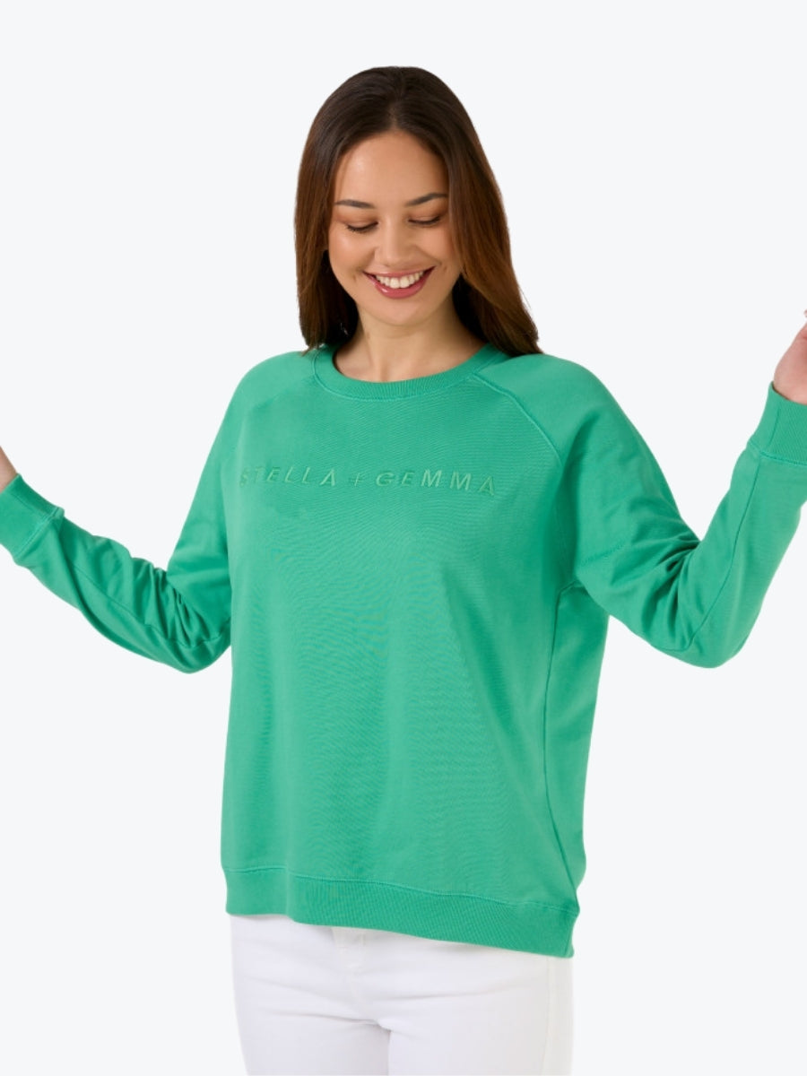 Stella + Gemma Classic Logo Sweater
