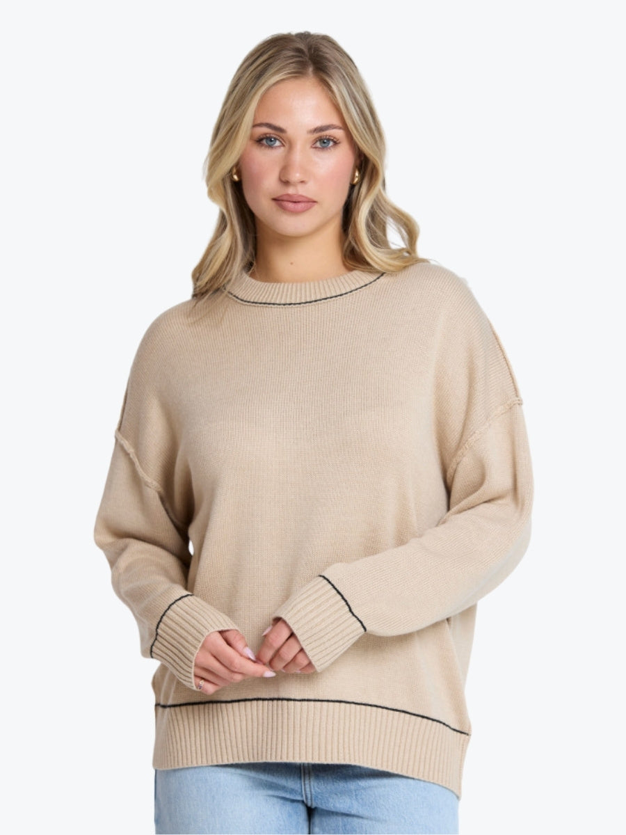 Stella & Gemma Denver Jumper in Caramel