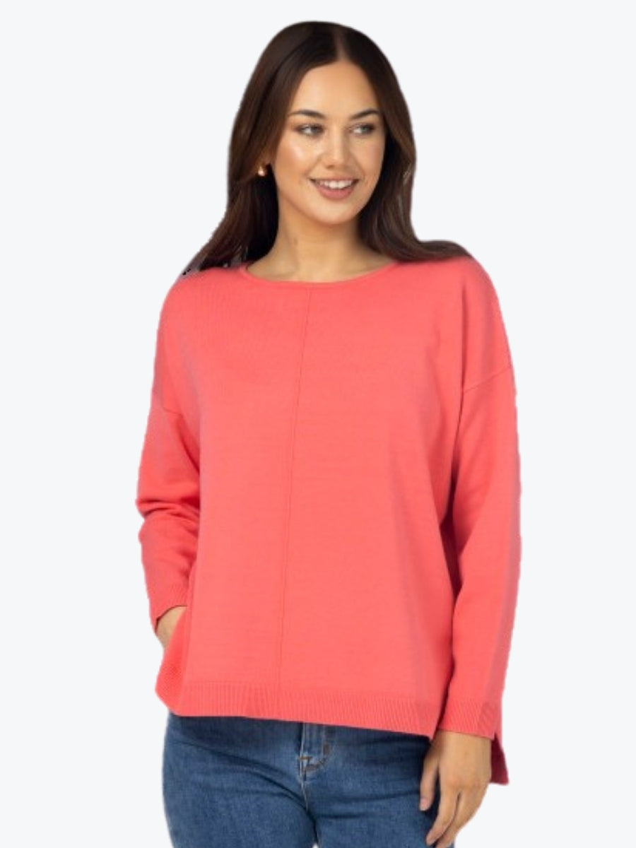 Stella + Gemma Halle Knit Top in Punch