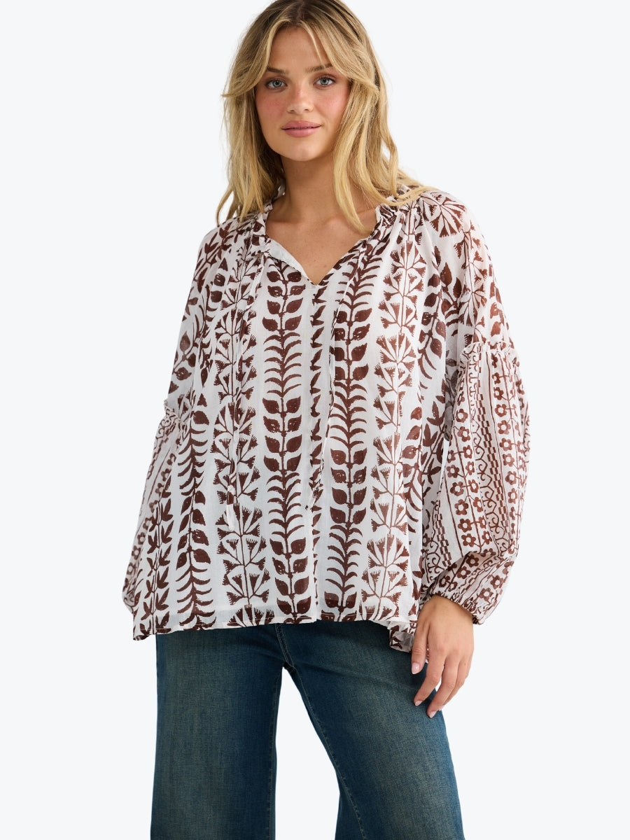 Talisman Alegria Top | Chocolate Paro
