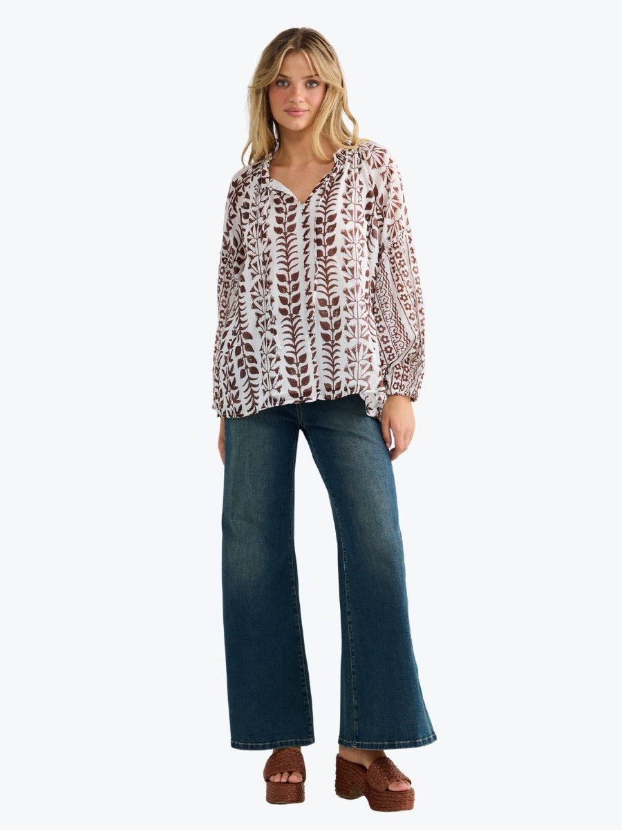 Talisman Alegria Top | Chocolate Paro