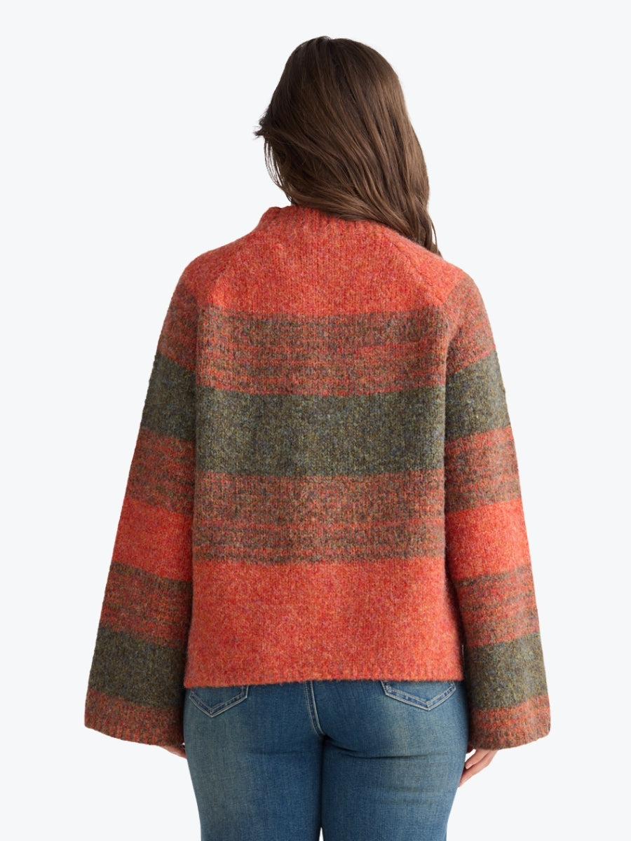 Talisman Vesper Knit | Orange/Green