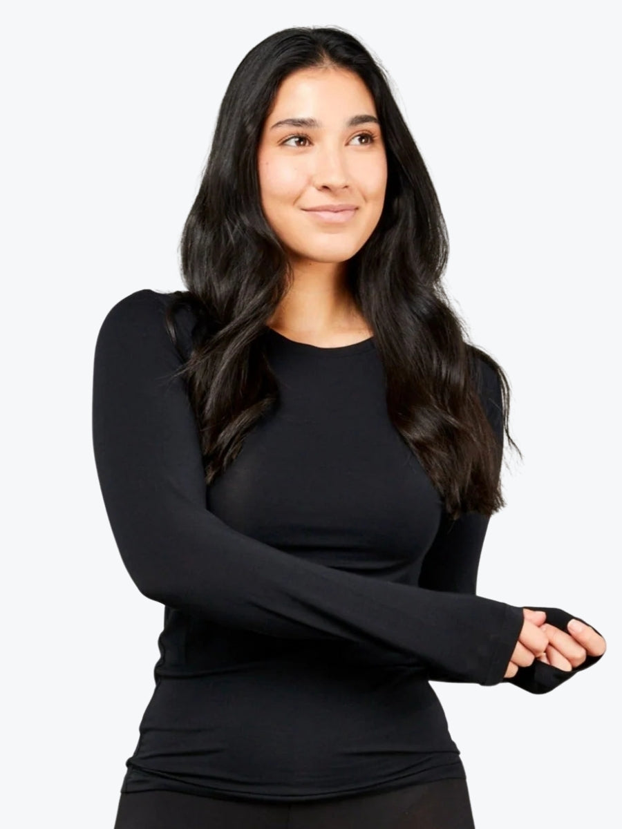 Tani High Neck Long Sleeve Top 79276