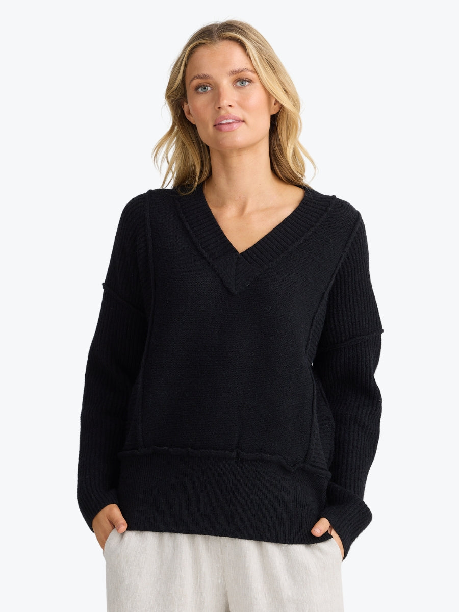 The Shanty Corporation Annona Knit in Black