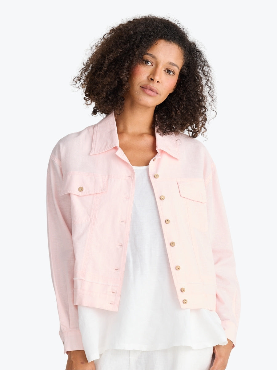 The Shanty Corporation Roam Jacket in Pink