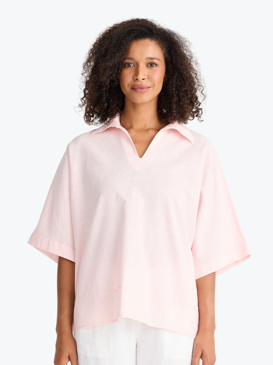 The Shanty Wander Top in Pink