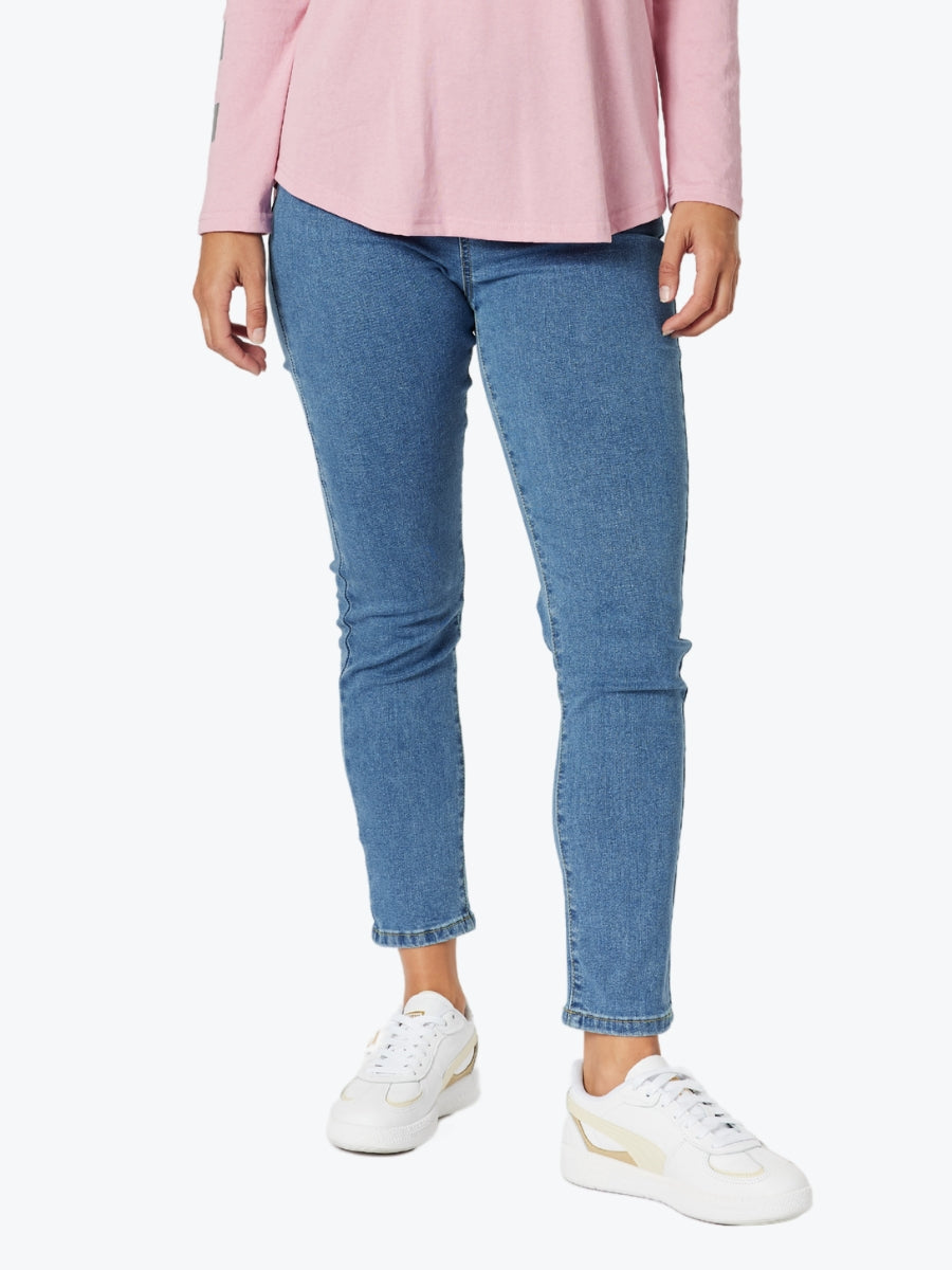 Threadz Chicago Slim Leg Jean in Denim