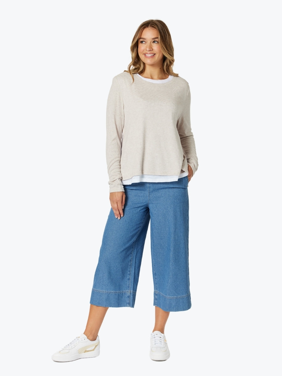 Threadz Molly Pant in Denim