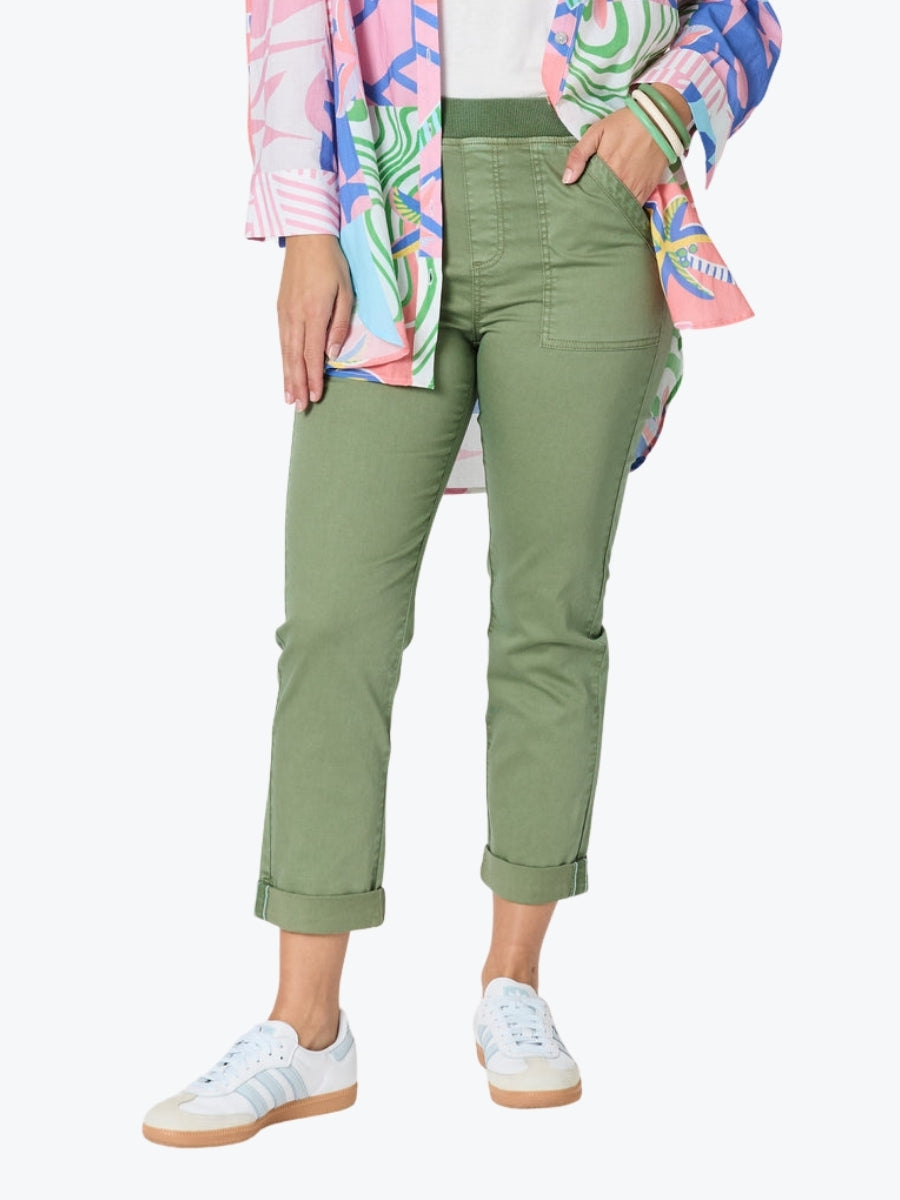 Threadz New Isabella Pant 48121 | Olive