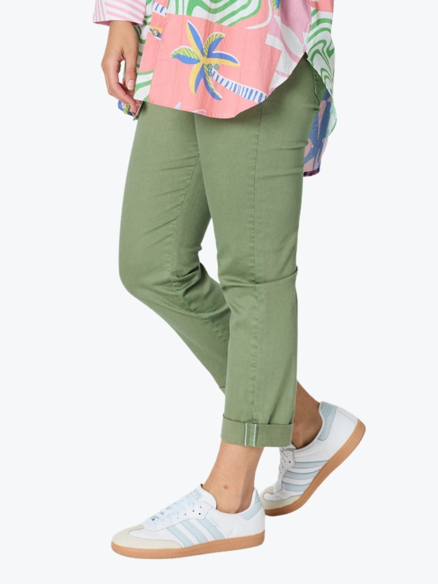 Threadz New Isabella Pant 48121 | Olive