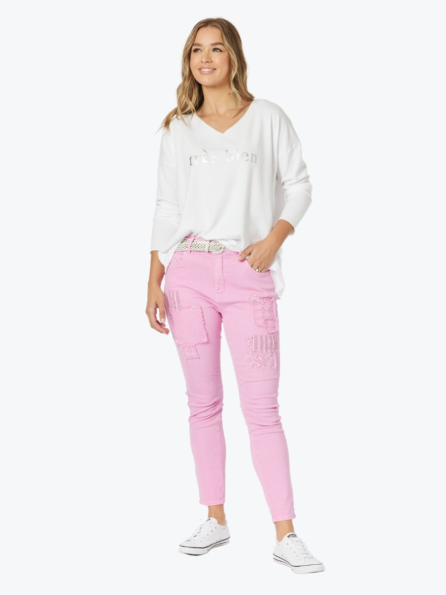 Threadz Taylor Patch Jeans 45902