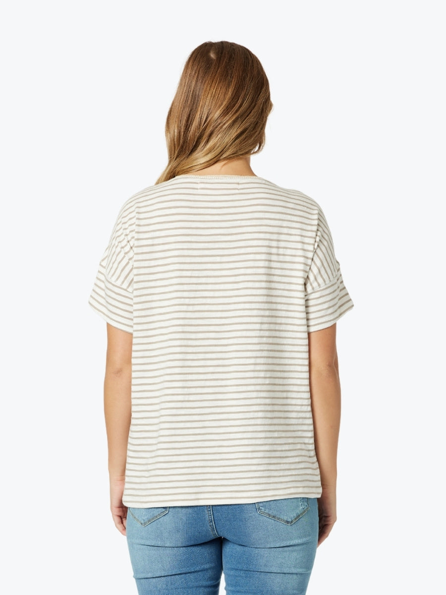 Threadz Tyla Stripe Tee 47873