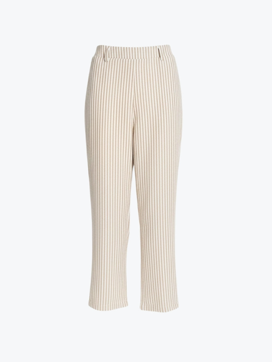 Threadz Urban Stripe Pant | Natural White