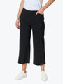 Threadz Zara Wide Leg Pant | Black