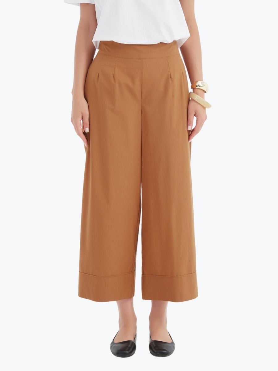 Tirelli Classic Lyocell Pant in Russet