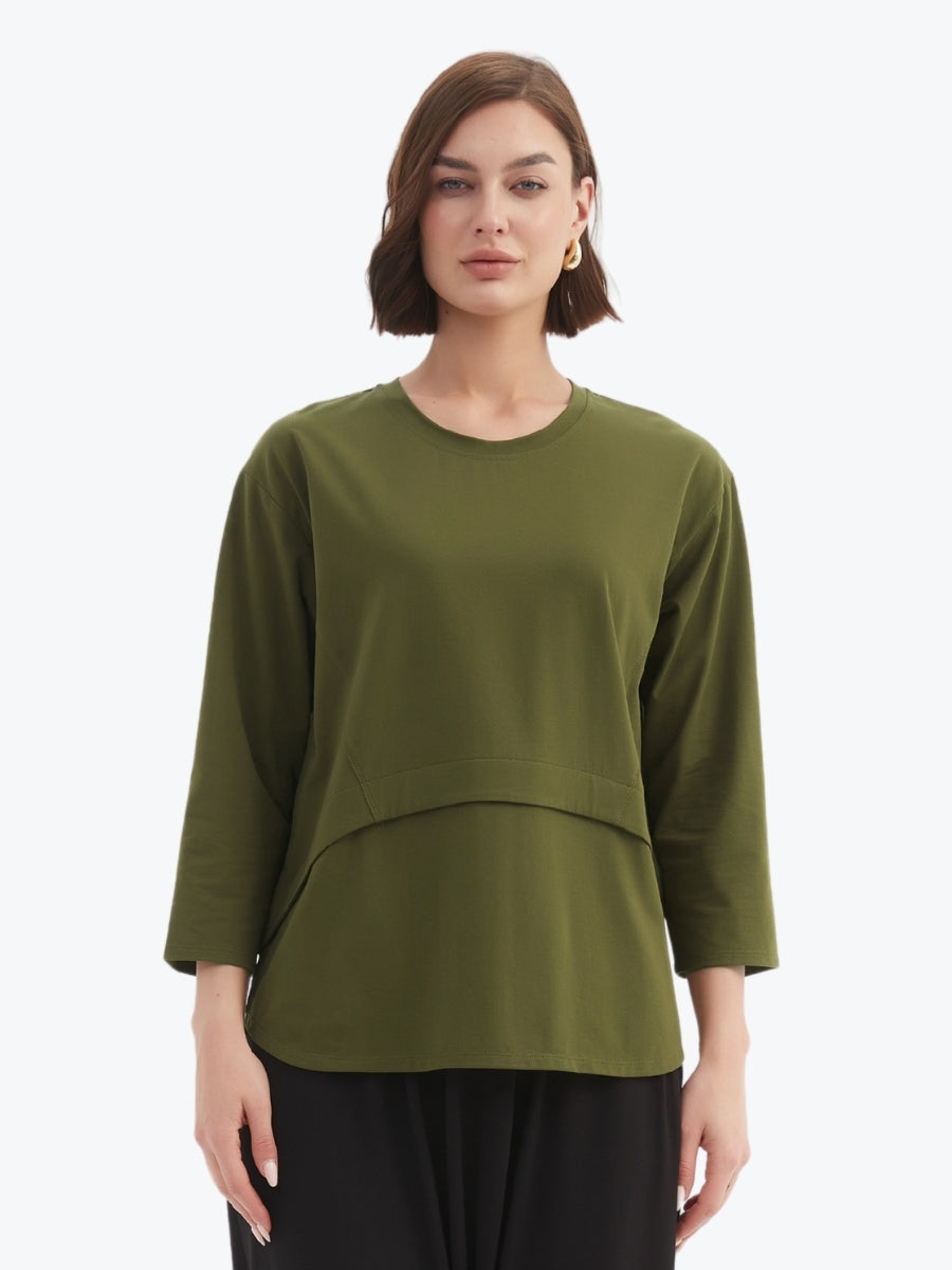 Tirelli Curved Seam Top