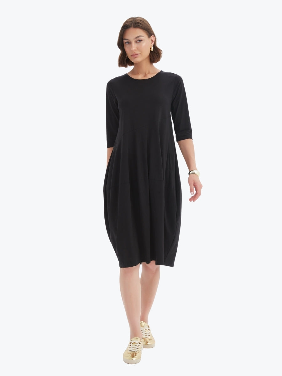 Tirelli Diagonal Seam Summer Dress